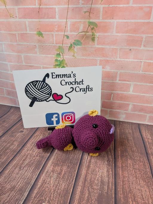  — Handmade Crochet Seahorse