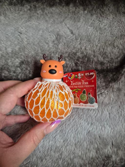  — new Xmas Reindeer Mesh Ball Squishy