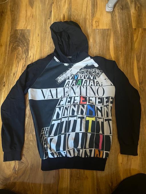  — Black Valentino Hoodie