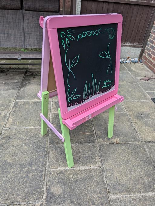  — Blackboard & Magnetic Whiteboard PINK