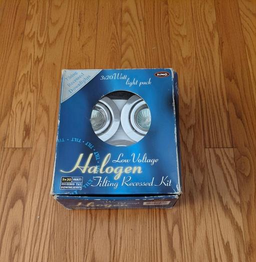  — RING Halogen Tilting 3-Light Pack New