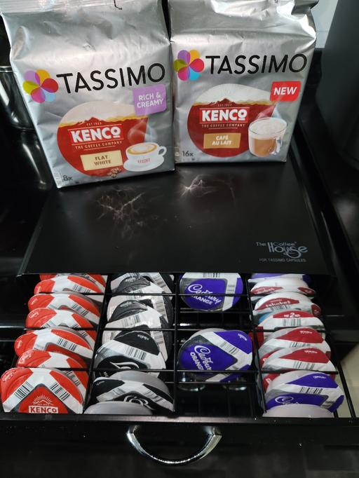  — Tassimo pod drawer and lots of pods