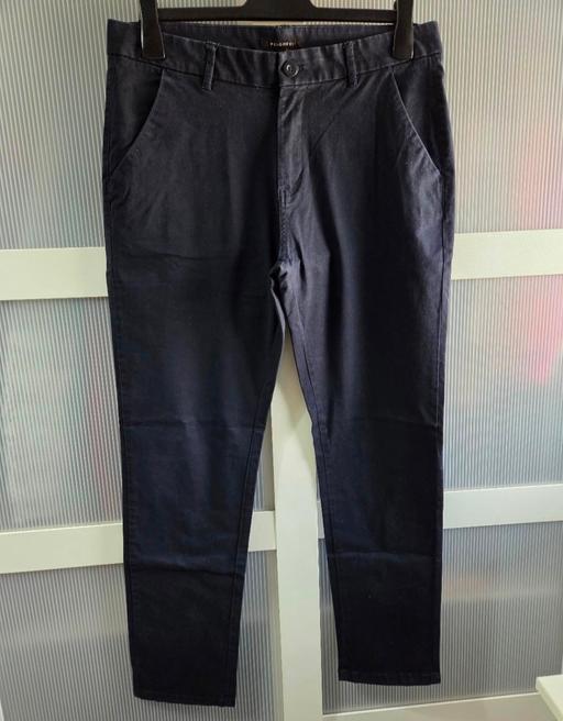  — 34W PEACOCKS navy chino trousers