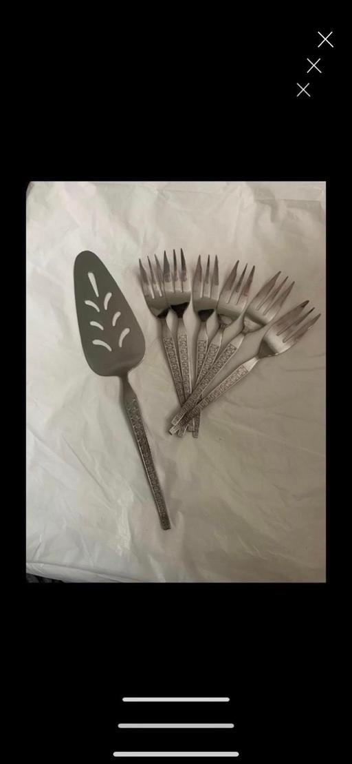  — Cake slice/forks 🍰 vintage 💕