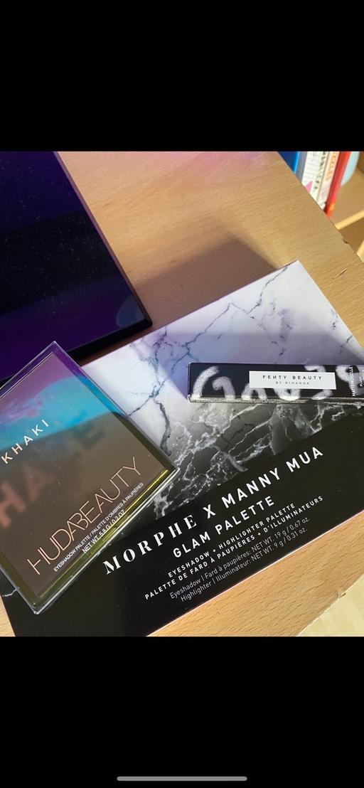  — Brand new Morphe x Manny Mua and Huda Beauty