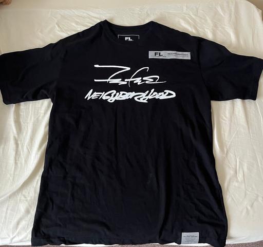  — neighborhood futura Graffiti black shirt