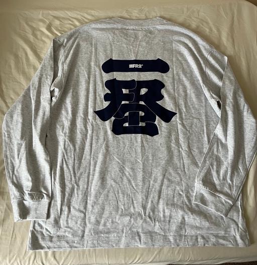  — #FR2 ichiba Gray long sleeve shirt