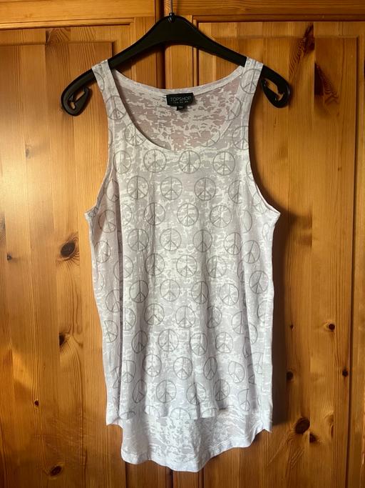  — Topshop Vest Top Size 8
