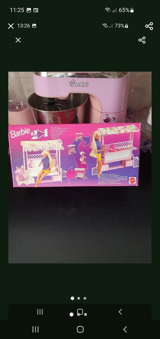  — vintage barbie 2 in 1 playset NEW