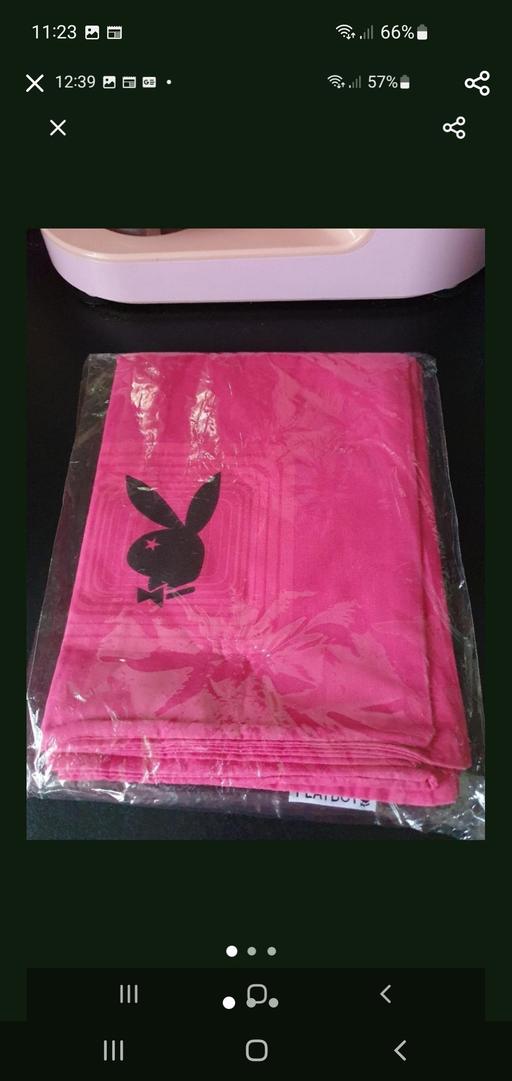  — pair playboy pillowcases