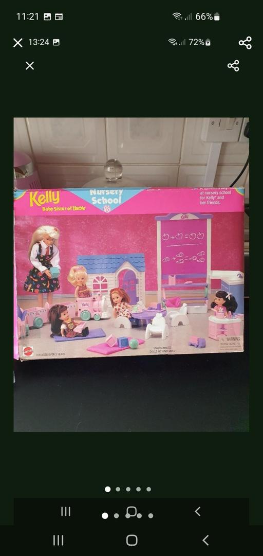  — vintage barbie/Kelly nursery school playset