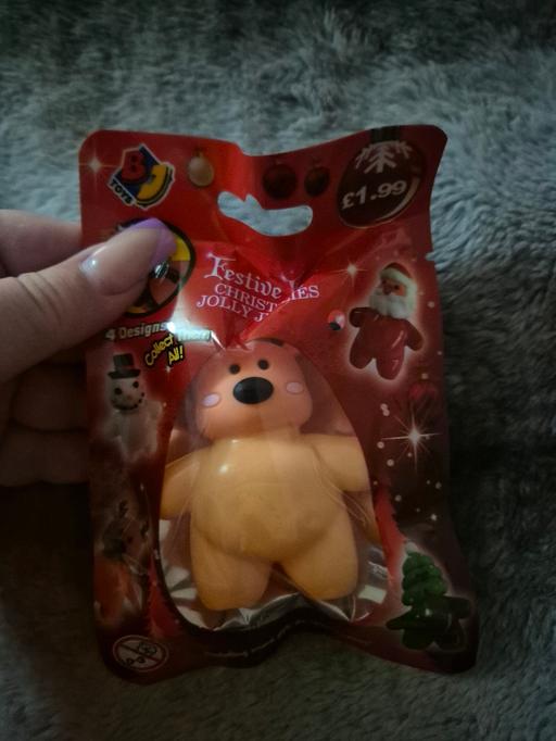  — new Xmas Reindeer Jolly Jellies Squishy