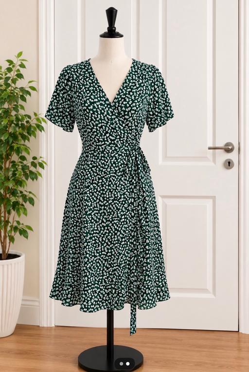  — SHEIN Wrap Dress Size 16 Only £6