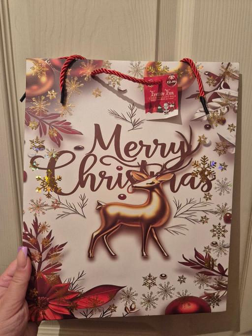  — new Xmas Medium Gift Bag