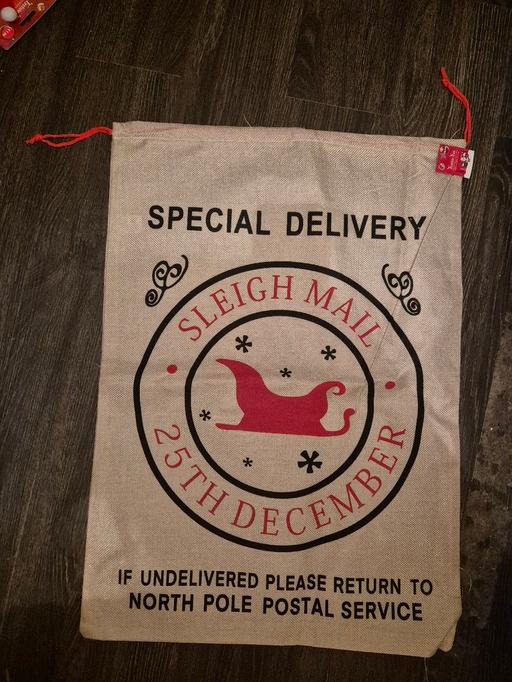  — new Xmas Sack Bag