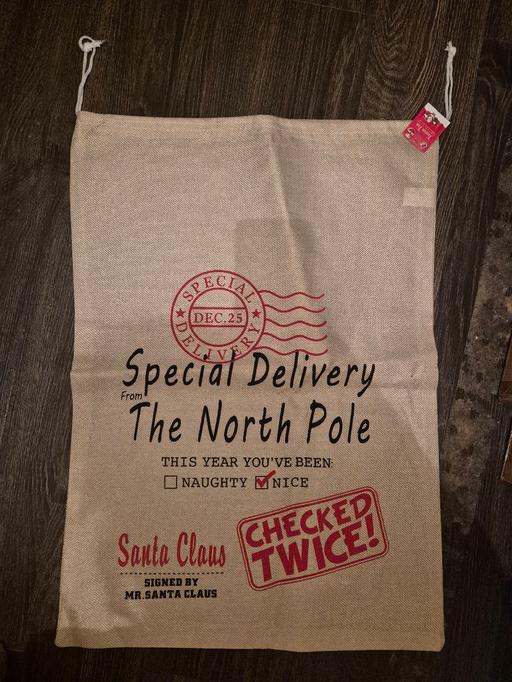  — new Xmas Sack Bag