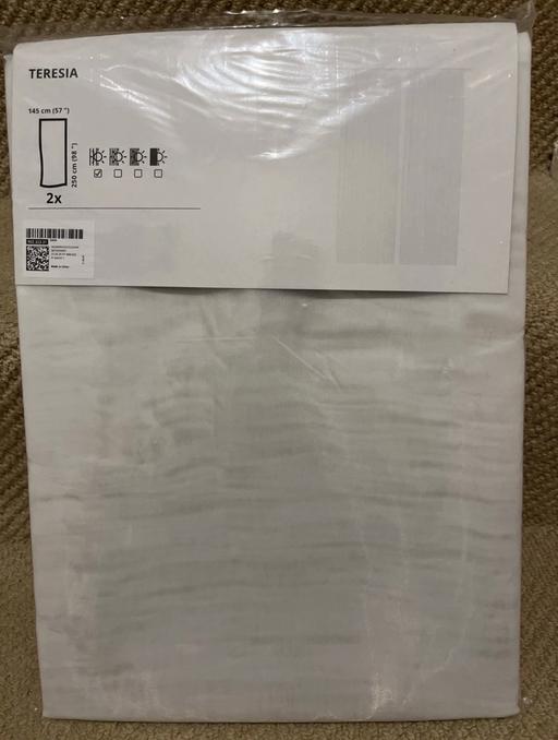  — IKEA White Voile Panels - NEW