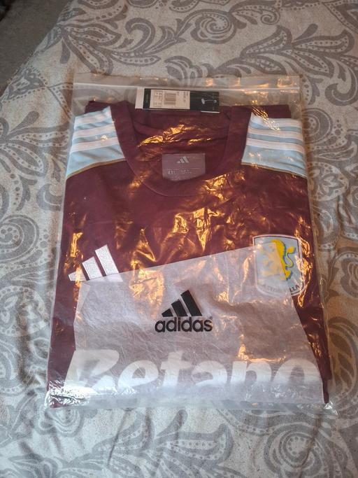  — Aston Villa football shirts X THREE