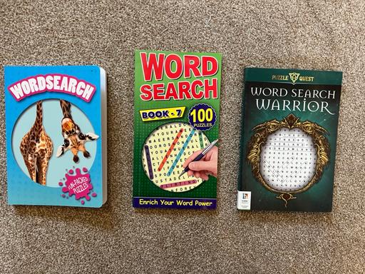  — Word search books