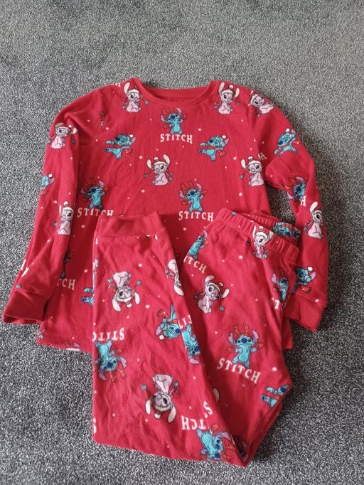  — m&s stitch Christmas pyjamas