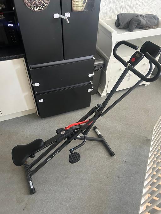  — Folding rowing bench/machine