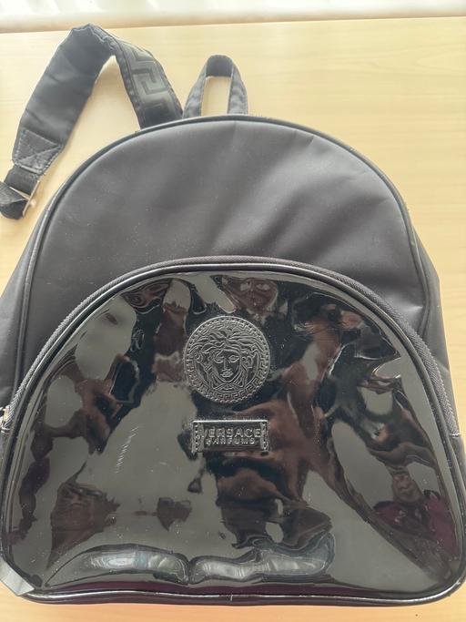  — Giani Versace black glossy rucksack