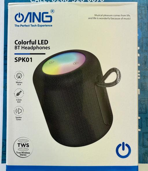  — ANG SPK-01 Colorful LED Lights Music Speaker