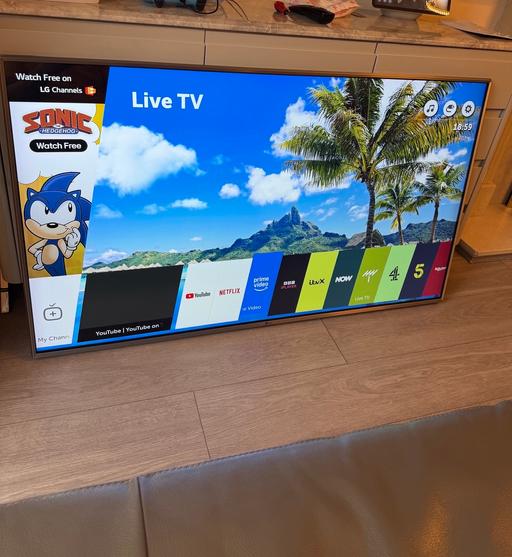  — LG 55 inch 4K Ultra HD Smart TV