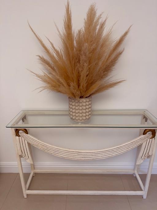  — Table and vase