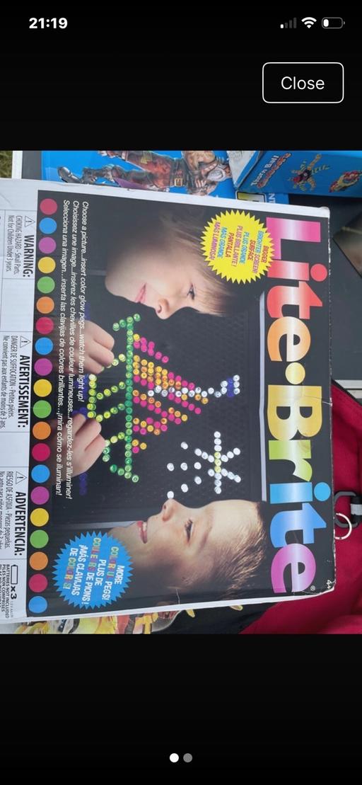  — Lite brite