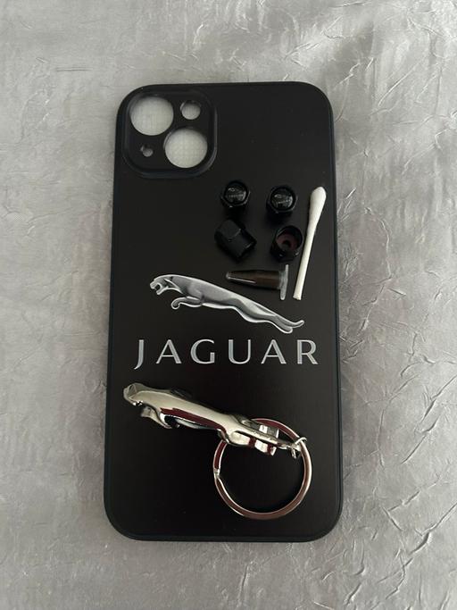  — Jaguar I phone case & valve caps & key ring