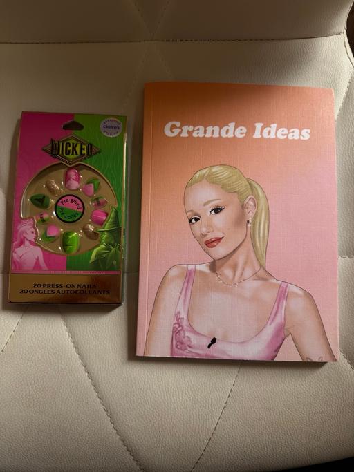  — Wicked nails and grande note book
