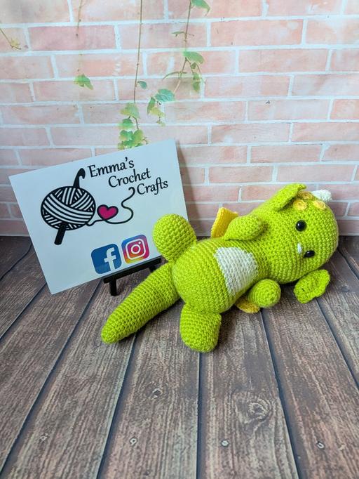  — Handmade Crochet Dragon