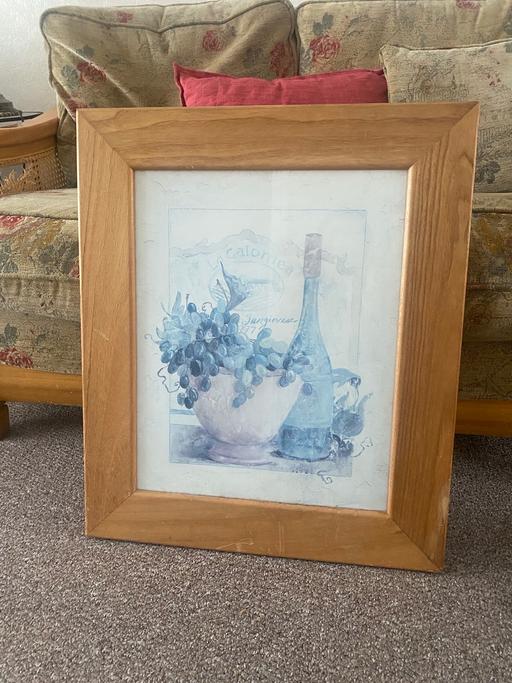  — Large framed picture