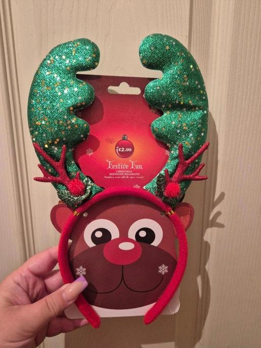  — new Xmas Reindeer Headband