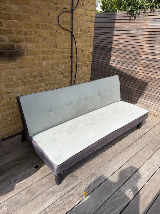  — Habitat teal sofa bed