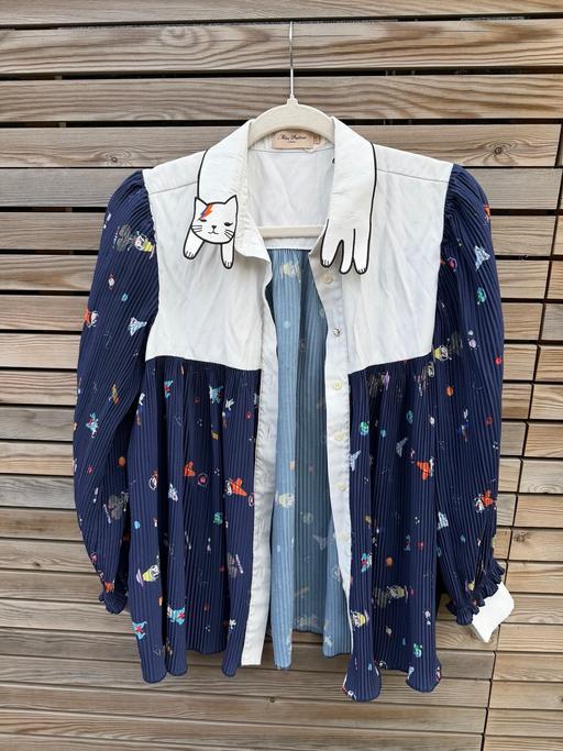  — Miss Patina London cat blouse