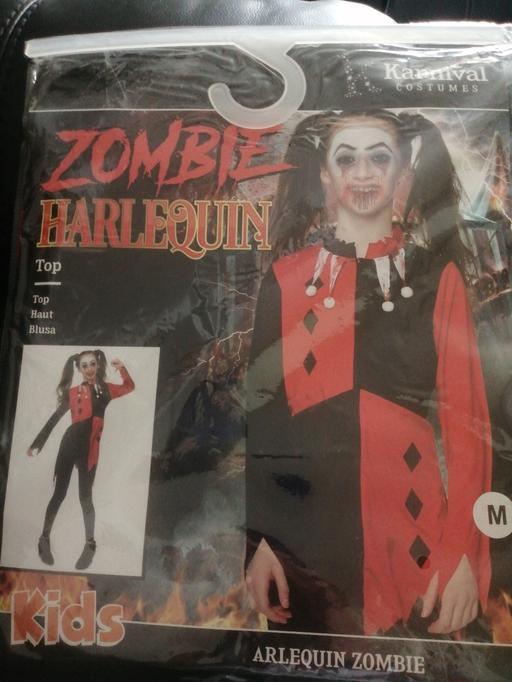  — New kids Zombie Harlequin outfit