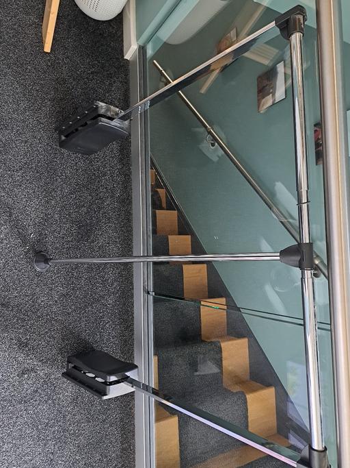  — 2 pull down wardrobe rails