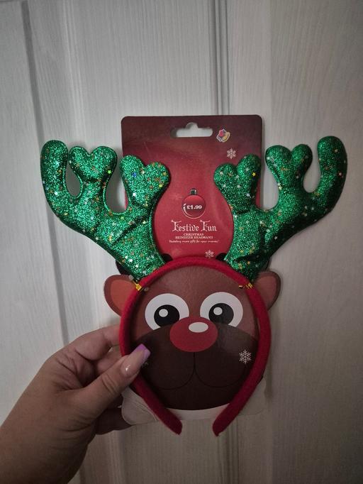  — new Xmas Reindeer Headband
