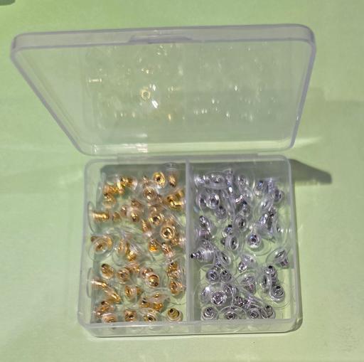  — BOX EARRING BACKS (NEW)