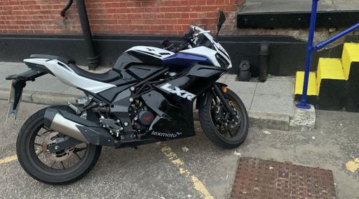  — 2021 Lexmoto LXR - White/Black/Blue