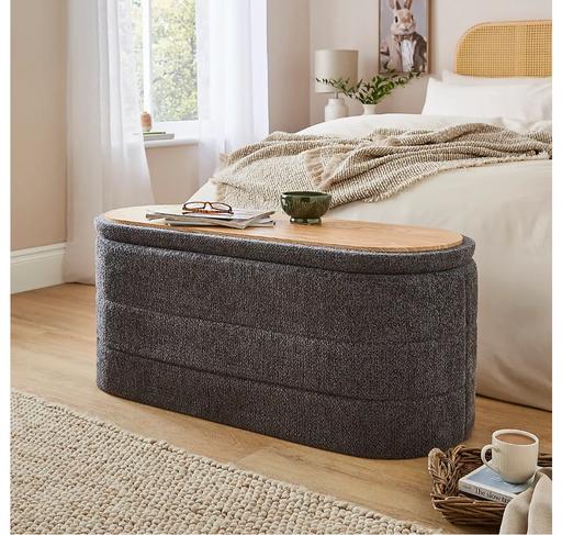 — Dunelm lozenge ottoman storage