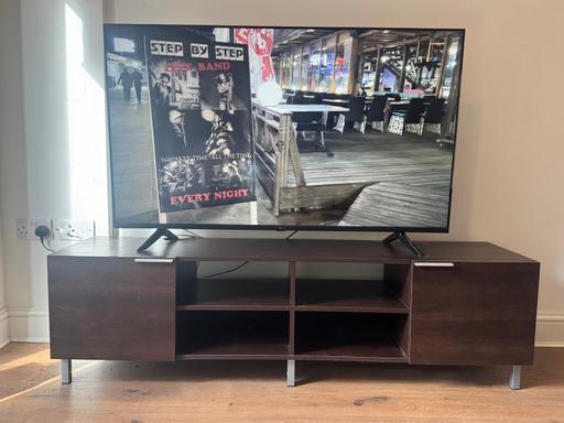  — Logik 160cm Oak Effect TV stand