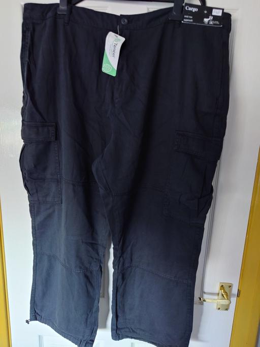  — Women's black cargo trousers size 22