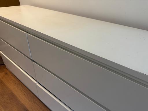  — IKEA Malm 6 drawer chest