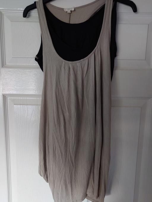  — Women's grey/black vest top size 10