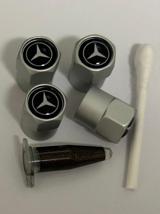  — Mercedes Tyre valve Caps with grease