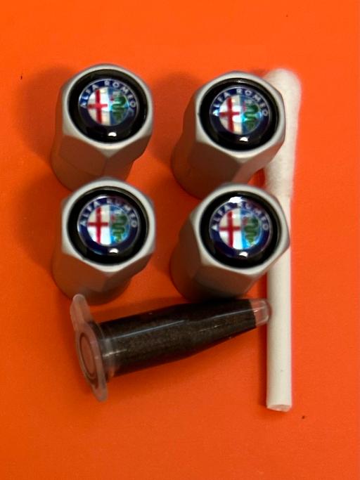  — Alfa Romeo Tyre valve caps with grease
