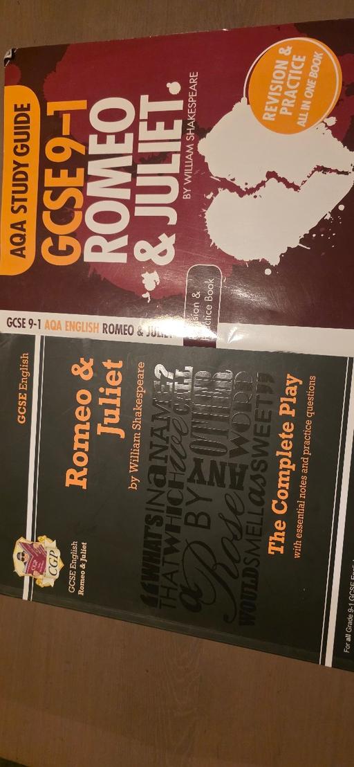  — VGC English GCSE Romeo Juliet Books AQA CGP